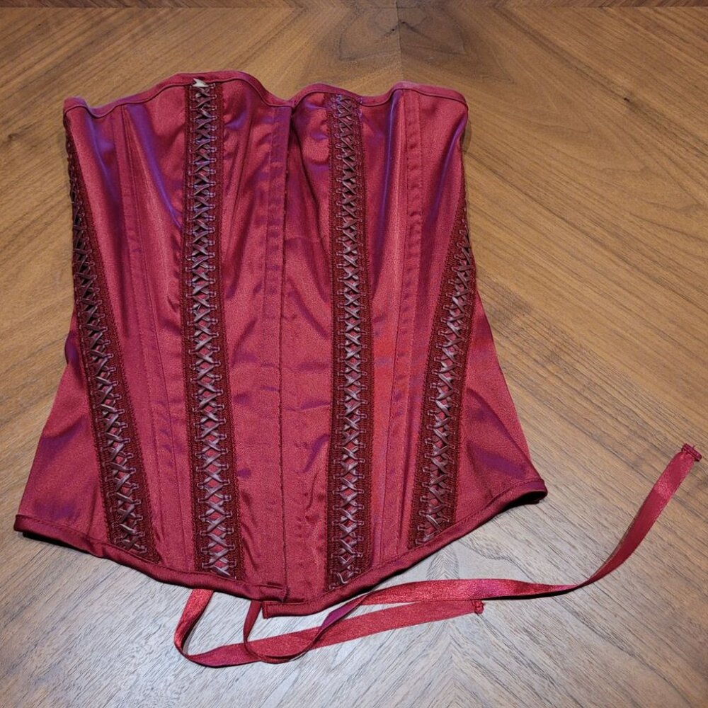 Red Corset - Valentine's Day/Halloween Cosplay/Bustier/Cosplay